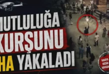 Düğünde Silah - Düğünde Silah: Drone Kazazedeyi Yakaladı