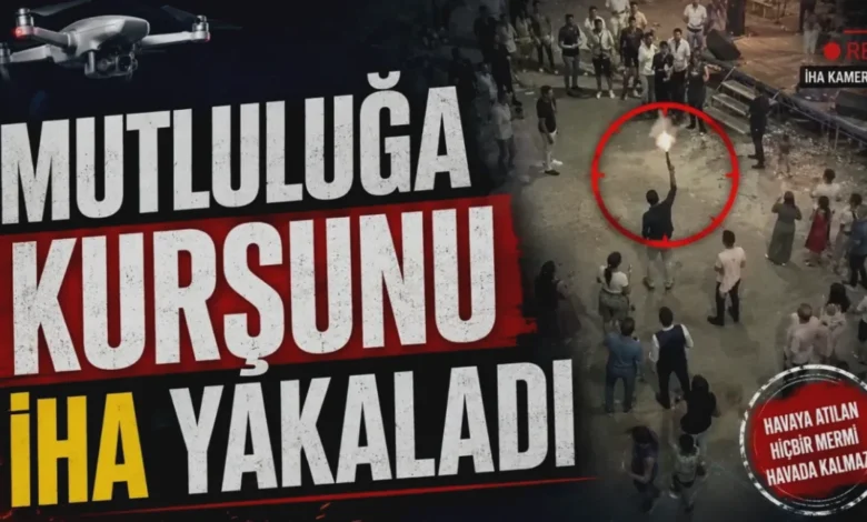 Düğünde Silah - Düğünde Silah: Drone Kazazedeyi Yakaladı