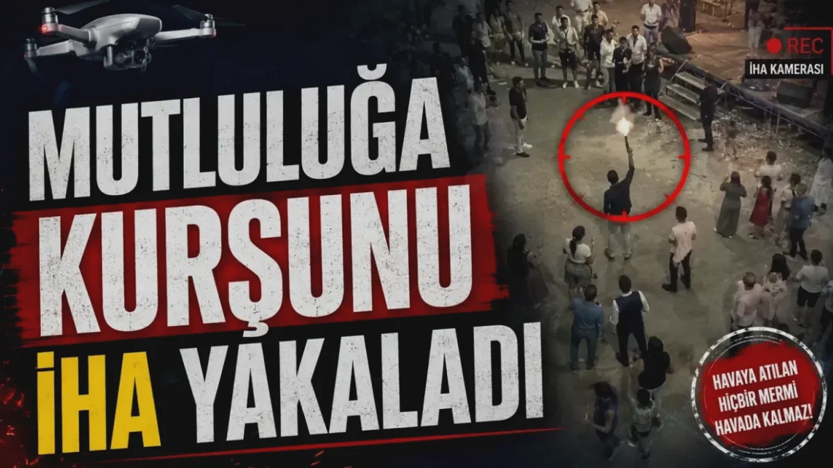 Düğünde Silah: Drone Kazazedeyi Yakaladı