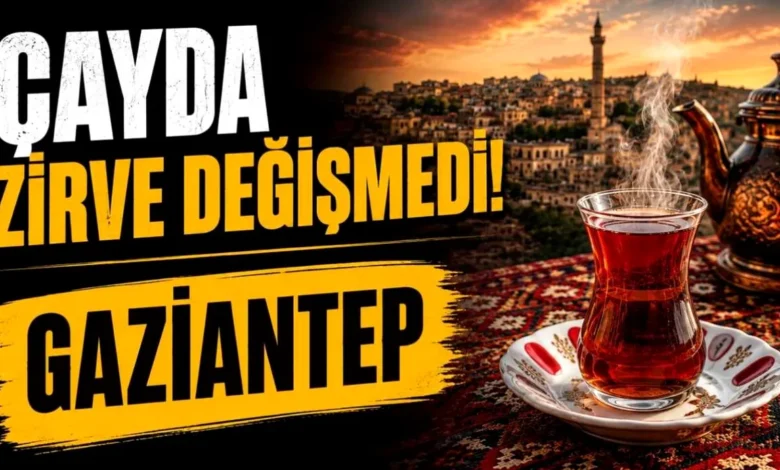 Gaziantep çay - Gaziantep Çay Zirvesi Sürdü!