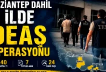 DEAŞ operasyonu - Gaziantep: DEAŞ Operasyonu Şüpheli Ağını Sorguluyor
