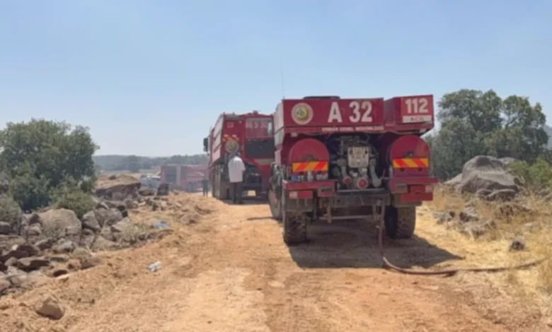 Gaziantep orman yangını - Gaziantep Orman Yangını: Dumanlar Dağıldı, Soğutma Sürüyor