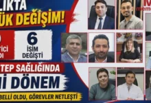 Gaziantep sağlık atamaları - Gaziantep Sağlık Atamaları: Yeni Yöneticiler Belirlendi