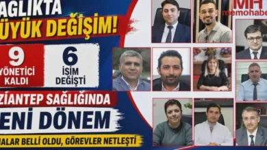Gaziantep sağlık atamaları - Gaziantep Sağlık Atamaları: Yeni Yöneticiler Belirlendi