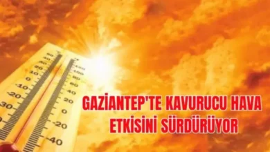 Gaziantep sıcaklık zirvesi - Gaziantep Sıcaklık Zirvesi: Şehir Sessizliğe Büründü