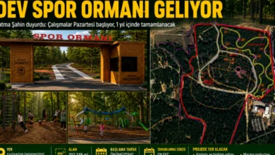 Gaziantep Spor Ormanı - Gaziantep'e Spor Ormanı Geliyor!