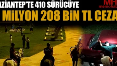 410 sürücüye ceza - Gaziantep'te 410 Sürücüye Ağır Cezalar