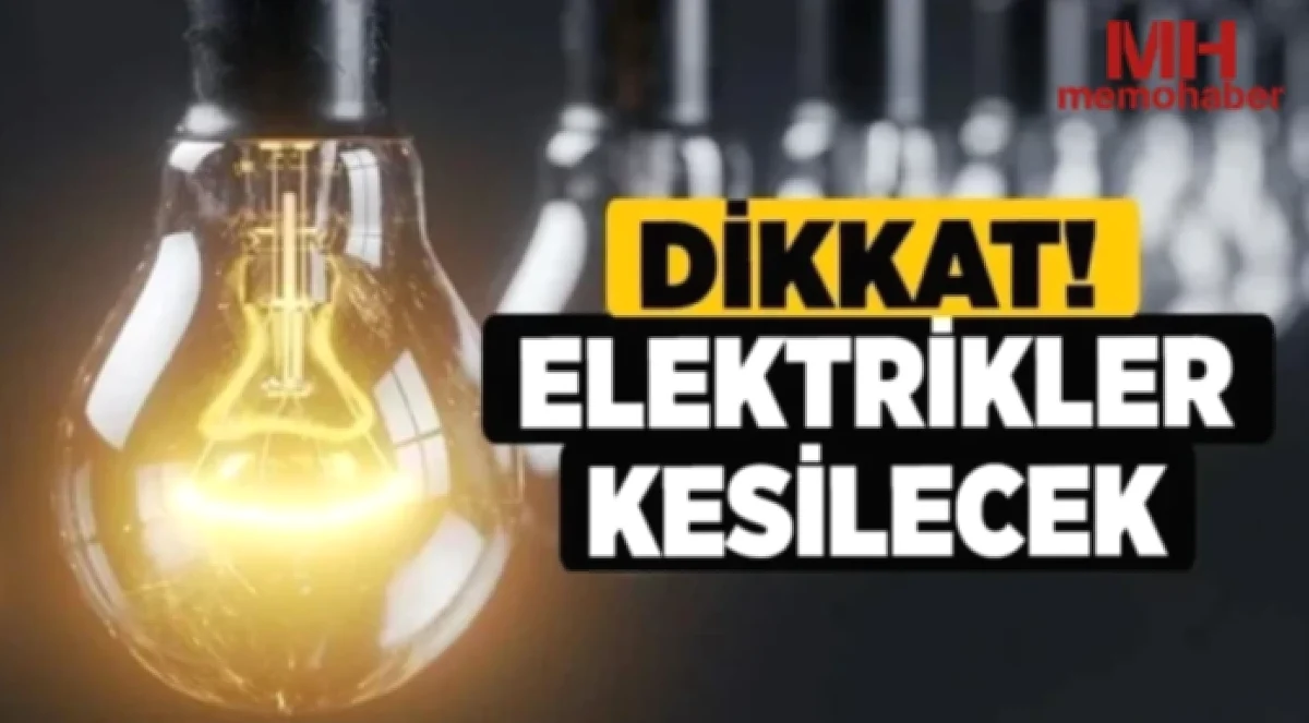 Gaziantep'te Elektrik Kesintisi Planlaması