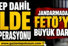 Gaziantep FETÖ Operasyonu - Gaziantep'te FETÖ Operasyonu: 128 Gözaltı