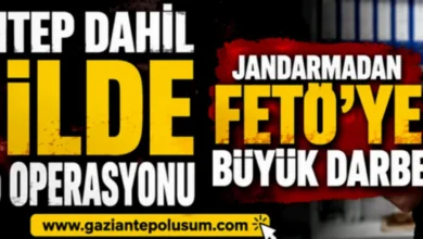 Gaziantep FETÖ Operasyonu - Gaziantep'te FETÖ Operasyonu: 128 Gözaltı