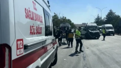 işçi servisi kazası - Gaziantep'te İşçi Servisi Kazası: 11 Yaralı