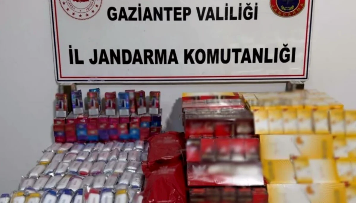 Gaziantep'te Milyonluk Kaçak Ürün Operasyonu