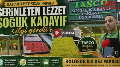 soğuk kadayıf - Gaziantep'te Soğuk Kadayıf: Sıcaklara Serin Dokunuş