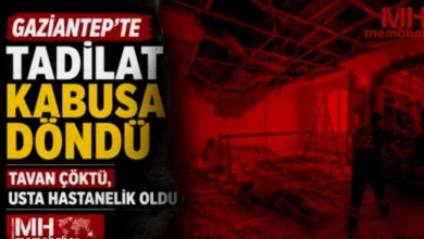tadilat kazası - Gaziantep'te Tadilat Kabusu: Usta Yaralandı
