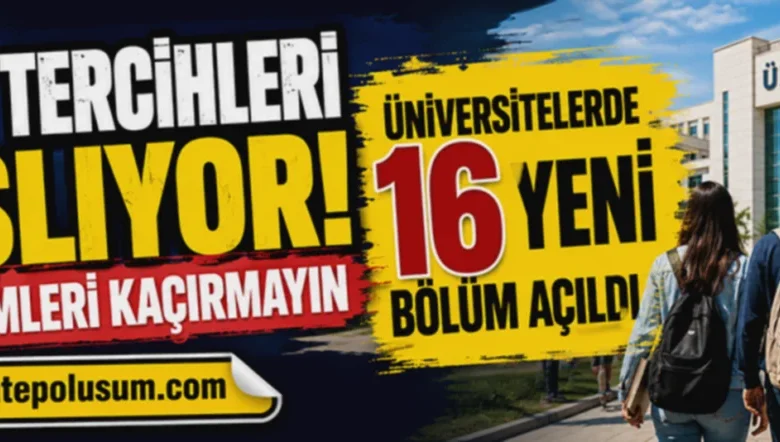 YKS tercihleri yeni bölümler - Gaziantep'te Yeni Bölümler: Gelecek Burada Şekilleniyor