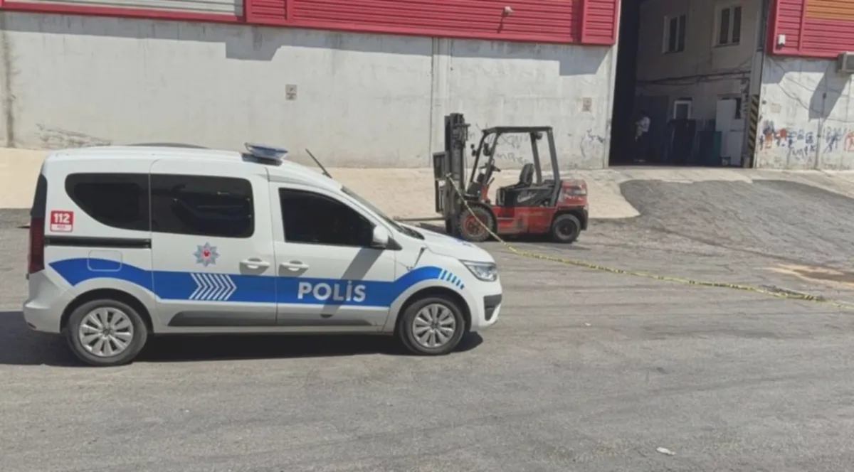 Genç İşçi Forklift Kazasıyla Hayatını Kaybetti