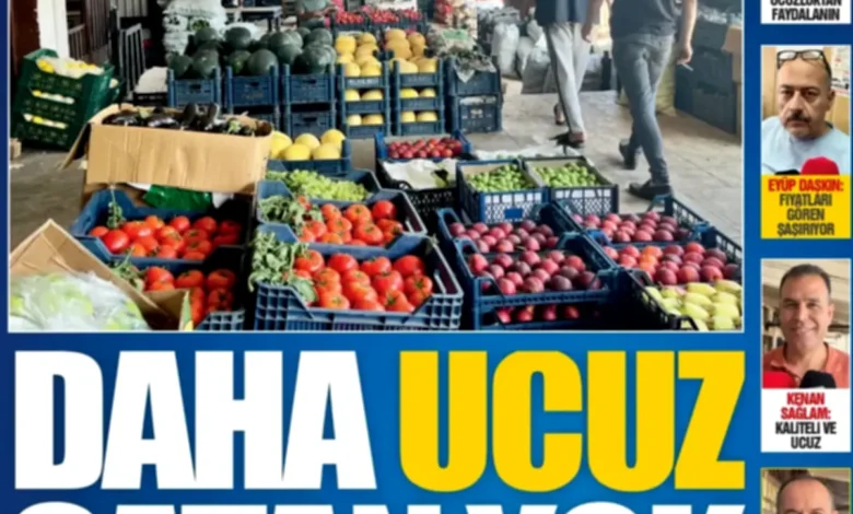 sebze fiyatları - Halde Ucuzluk Rüzgarı: Sebze Fiyatları Düştü