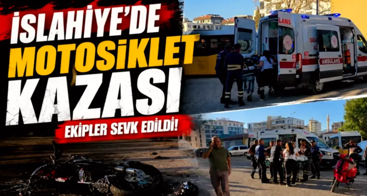 İslahiye'de Trafik Kazası: 1 Yaralı