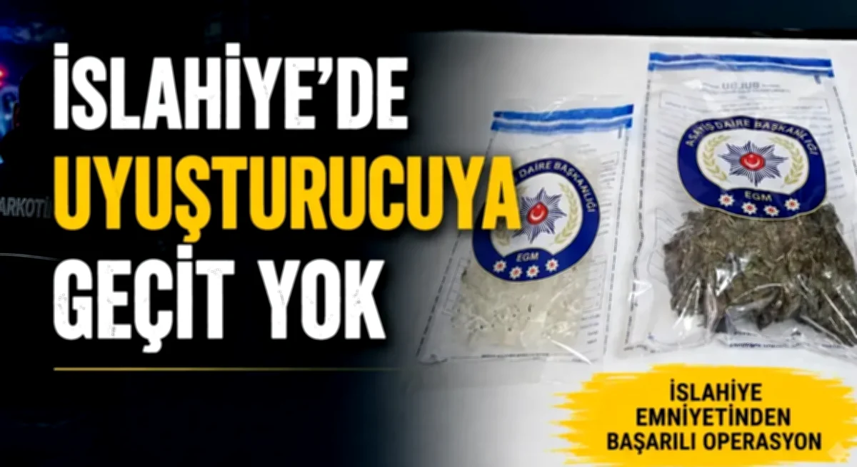 İslahiye'de Uyuşturucu Operasyonu: 505 Gram Esrar Ele Geç...
