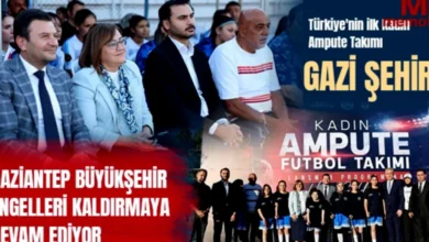 Kadın Ampute Takımı - Kadın Ampute Takımı: Gaziantep'te Engel Yok