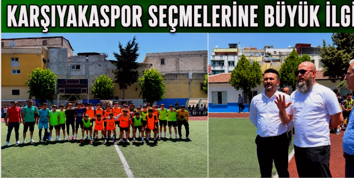 Karşıyakaspor'da Rekor Seçme Heyecanı