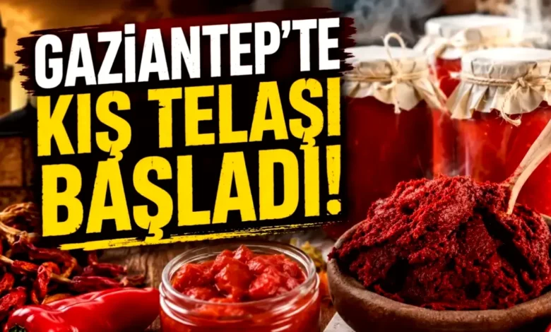 Kış Hazırlıkları Gaziantep - Kış Hazırlıkları Gaziantep'te Sofraları Şenlendiriyor