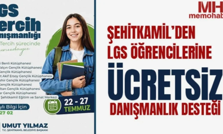 doğru tercih - LGS'de Doğru Tercih, Şehitkamil'den Ücretsiz Destek