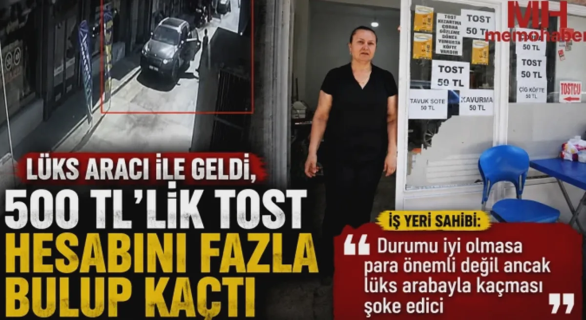 Luks Arac Tost Hesabi: Lüks Araçla Kaçan Tost Borcu - Gaz...