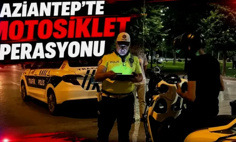 motosiklet denetimi - Motosiklet Denetimleri: Gaziantep Trafikte Sıkı Denetim