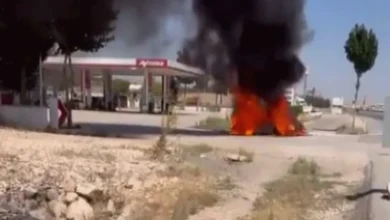 araç alev aldı - Nizip Yolu'nda Araç Alev Aldı: Sürücü Kurtuldu