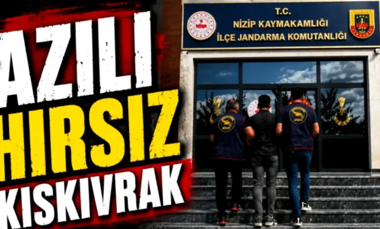 hırsızlık zanlısı - Nizip'te 'Hırsızlık' Zanlısı Yakalandı