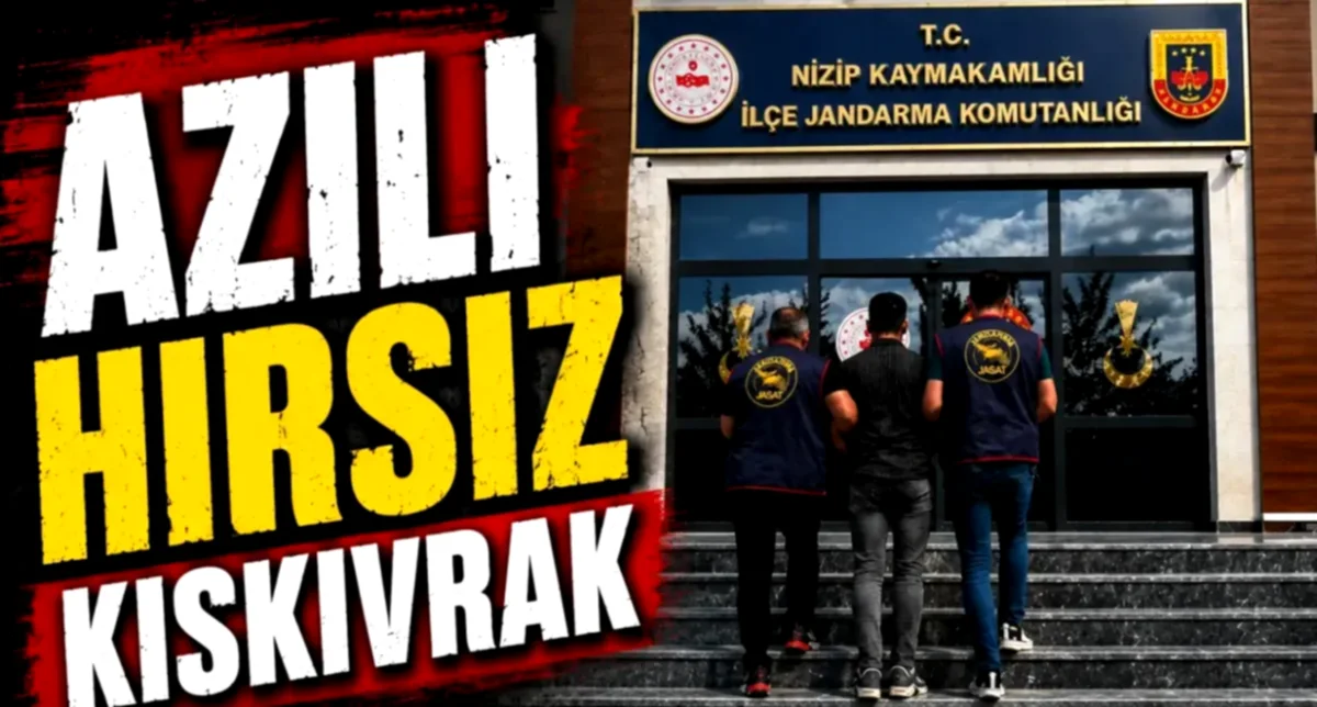 Nizip'te 'Hırsızlık' Zanlısı Yakalandı