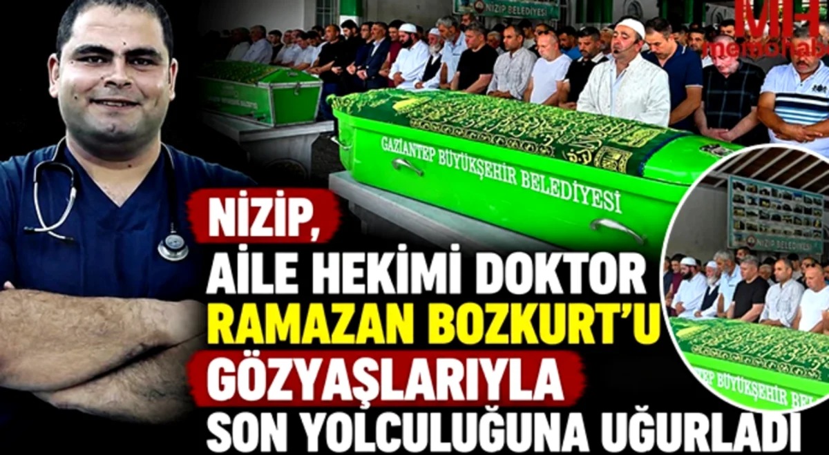 Nizip'ten Doktor Ramazan Bozkurt'a Veda