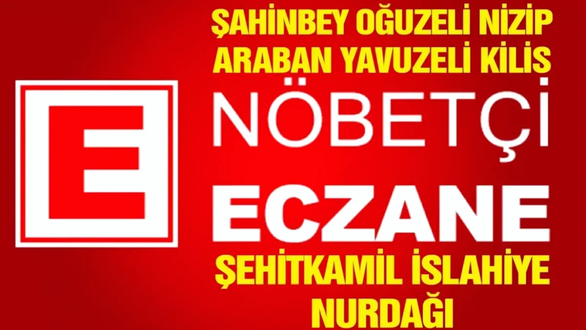 Nöbetçi Eczaneler: Gaziantep'te Gece Can Kurtaranlar