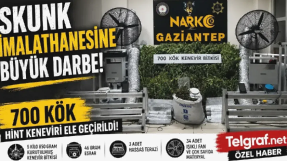 Uyuşturucu İmalathanesine Darbe