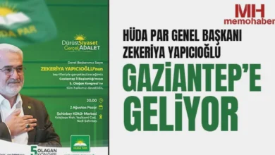 Yapıcıoğlu Gaziantep ziyareti - Yapıcıoğlu Gaziantep'te: Kongre ve Ziyaret Programı Netleşti