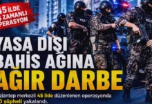 yasa dışı bahis - Yasa Dışı Bahis: Gaziantep'ten 190 Gözaltı