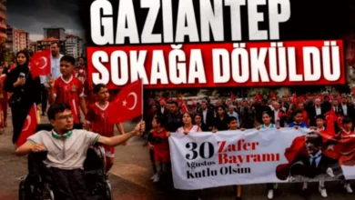 30 Ağustos Zafer Bayramı - 30 Ağustos Zafer Bayramı: Gaziantep'te 30 Ağustos Coşkusu