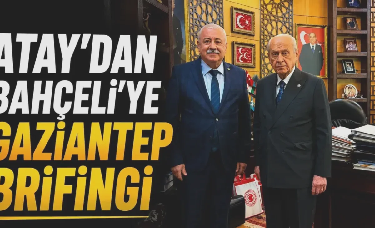 Bahçeli'ye Gaziantep Saldırı Raporu