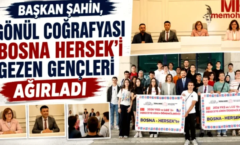 Bosna gençleri - Başkan Şahin: Bosna Gençleri Geleceğe İlham Veriyor