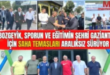 Bozgeyik Gaziantep - Bozgeyik'ten Gaziantep'e spor ve gençlik hamlesi