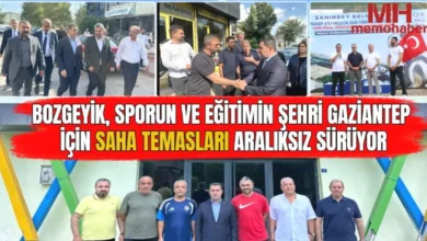 Bozgeyik Gaziantep - Bozgeyik'ten Gaziantep'e spor ve gençlik hamlesi