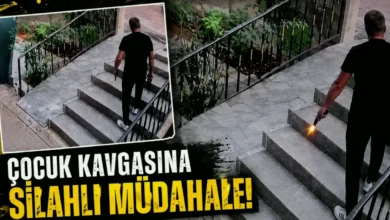 çocuk kavgası silahlı tehdit - Çocuk Kavgası Silahla Bitti