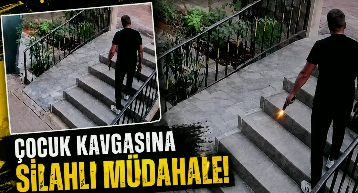 Çocuk Kavgası Silahla Bitti