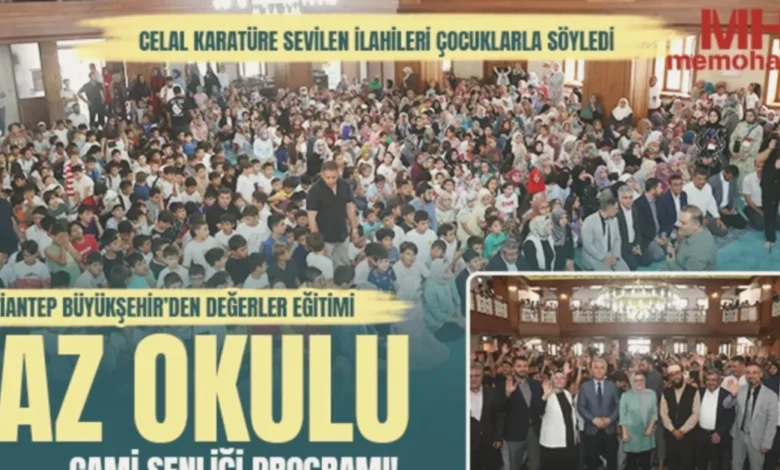 Değerler Eğitimi Yaz Okulu - Çocukların Değerler Eğitimi Yaz Okulu Şenliği
