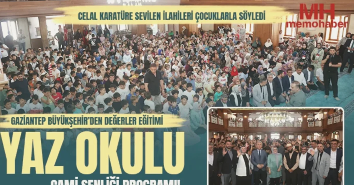 Çocukların Değerler Eğitimi Yaz Okulu Şenliği