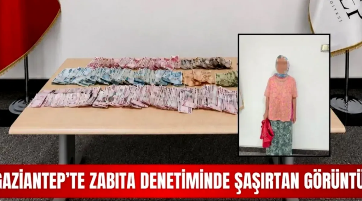 Dilencinin Üzerinden Çıkan Para Şok Etti
