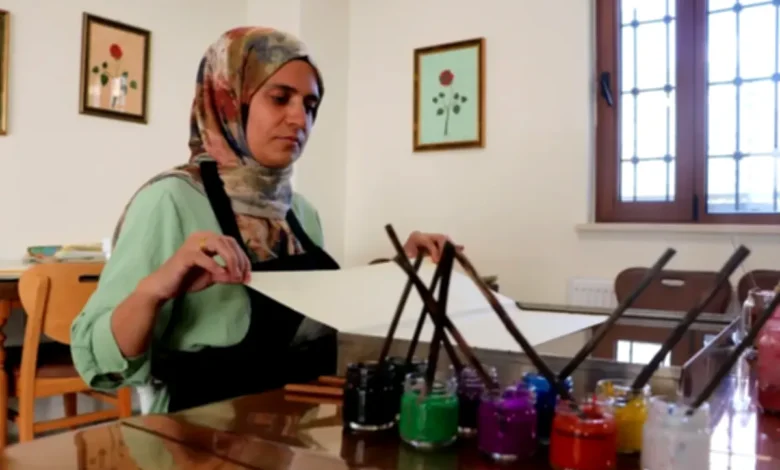 ebru sanatı Gaziantep - Ebru Sanatı: Gaziantep'te Ruhsal İyileşme