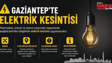 elektrik kesintisi - Elektrik Kesintisi: Gaziantep'te Geniş Alanlar Etkilenecek