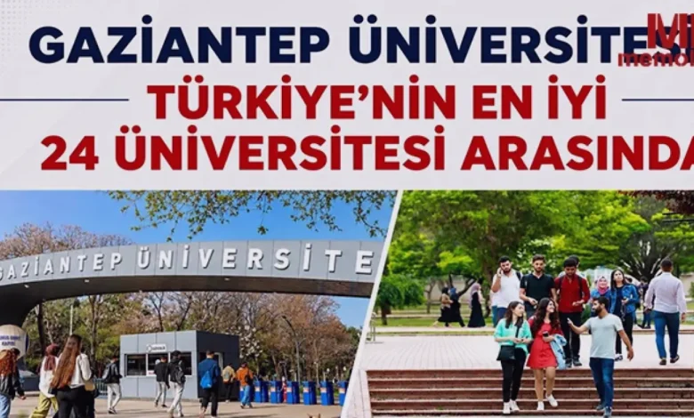 GAÜN eğitim sıralama - GAÜN Eğitimde 24'üncü Sıraya Yükseldi